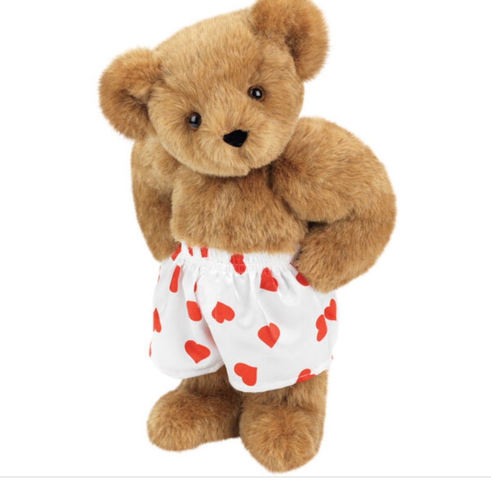 VERMONT  HEARTTHROB 15" VALENTINE HEARTS SOLD OUT JOINTED BEAR NEW